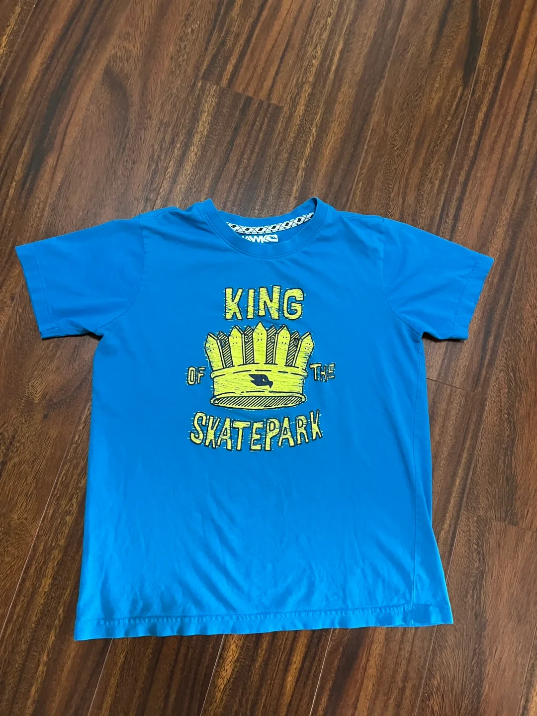 Tony Hawk boys large t-shirt – skate graphic, blue thumbnail