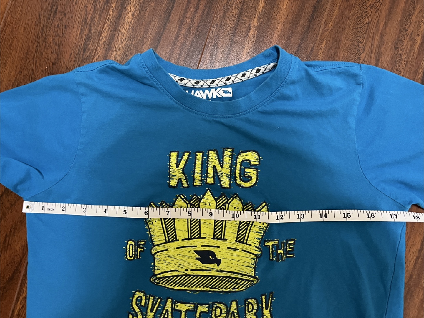Tony Hawk boys large t-shirt – skate graphic, blue - photo 3