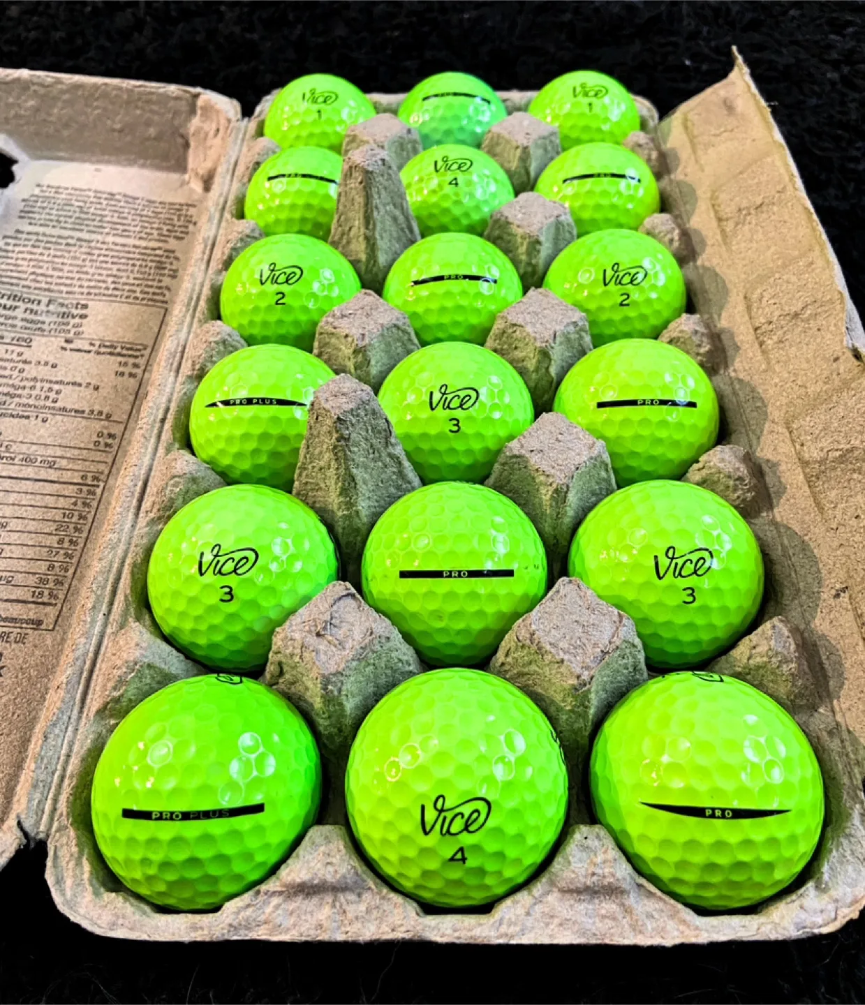 18 Vice Pro Green Golf Balls thumbnail