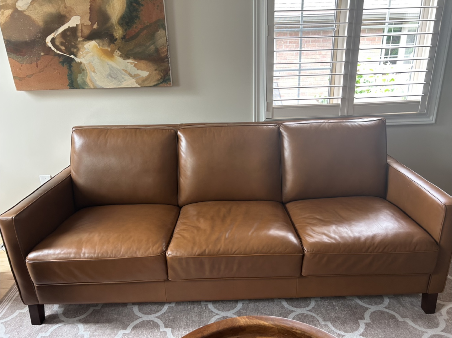 Leather Sofa and Love seat - photo 2