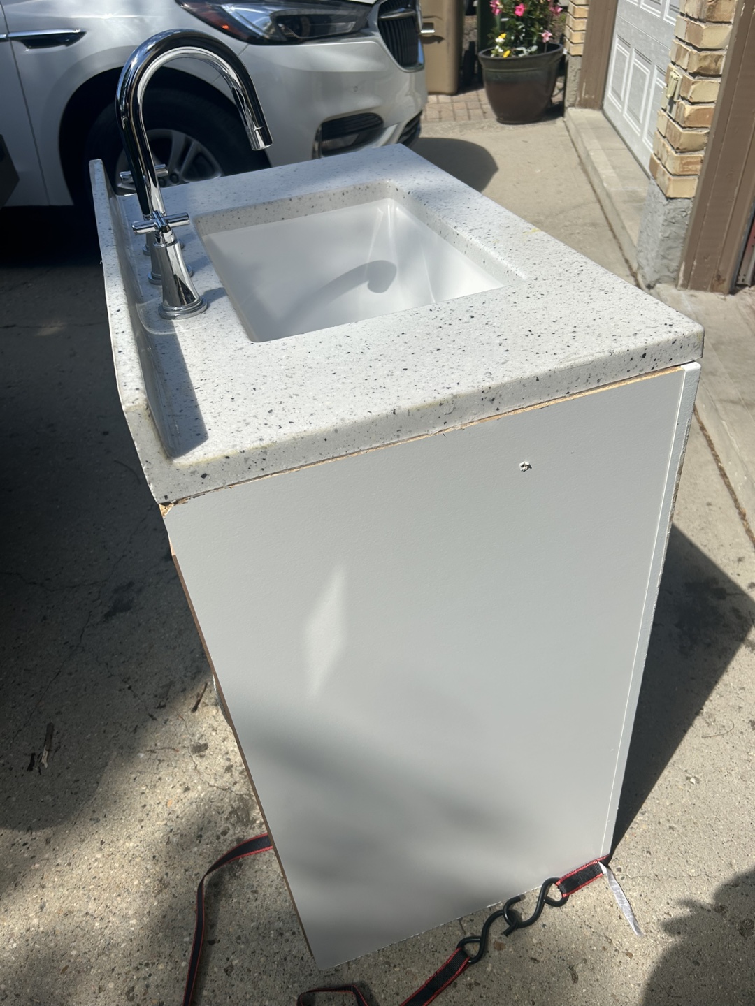 Bathroom Vanity with Sink and Faucet - photo 4