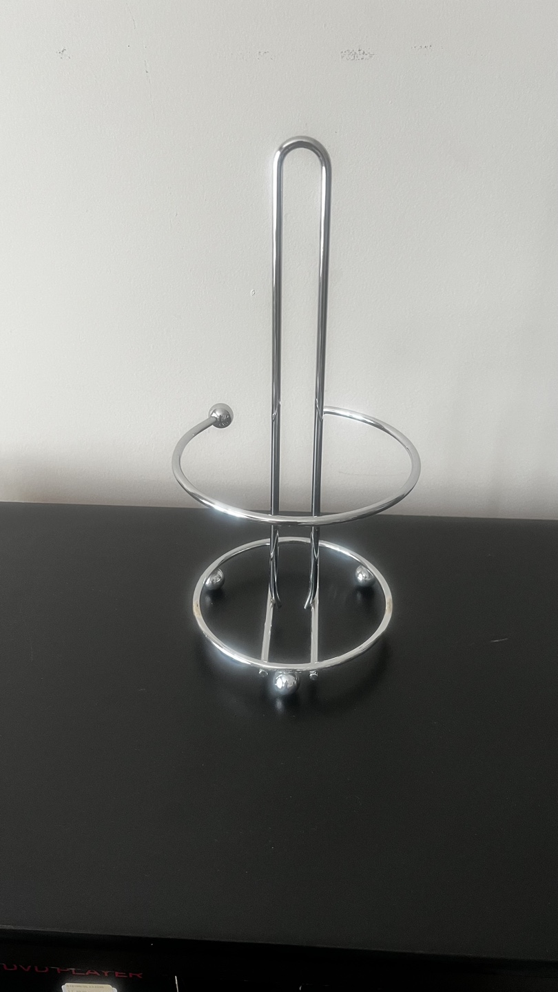 Chrome Paper Towel Holder - 13 inches tall