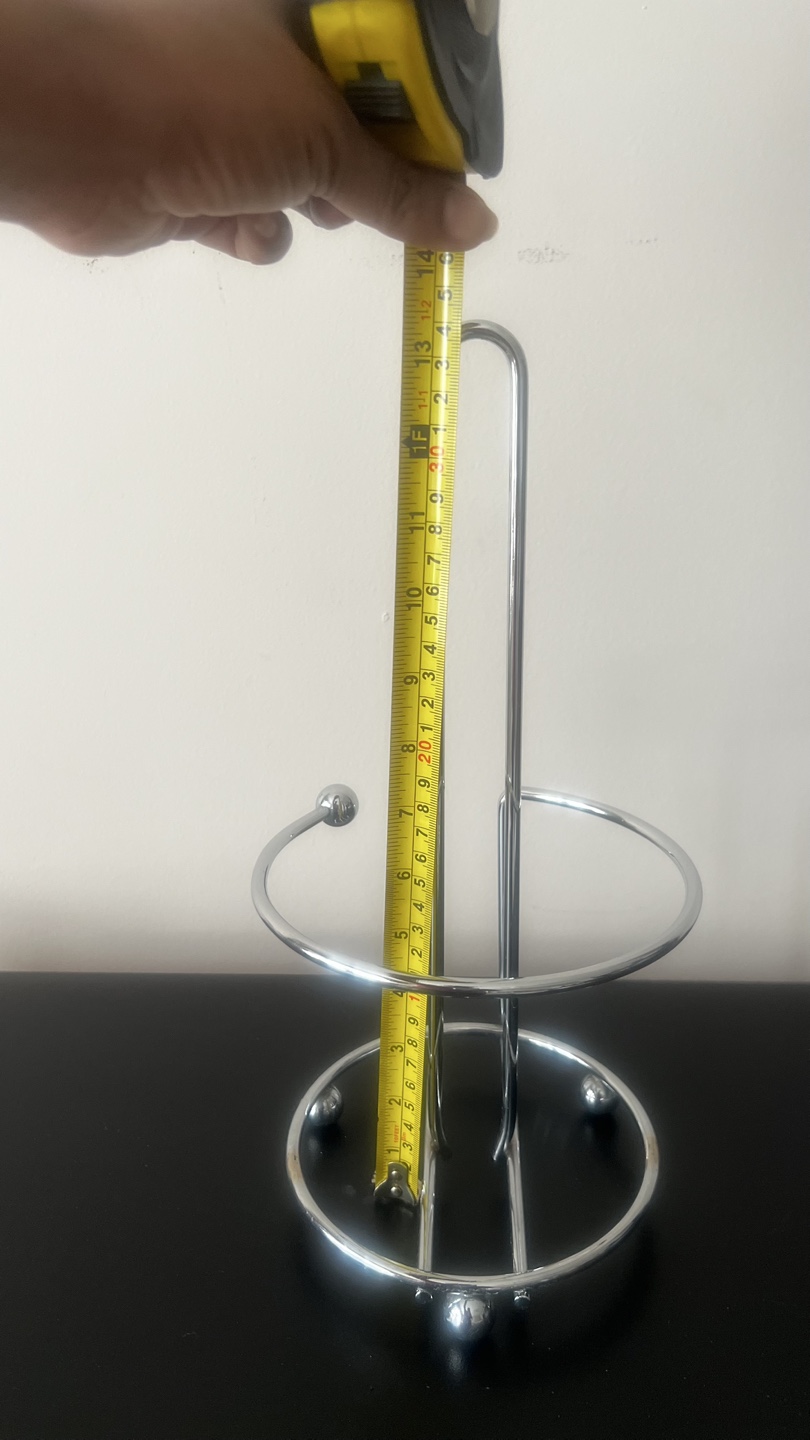Chrome Paper Towel Holder - 13 inches tall - photo 5