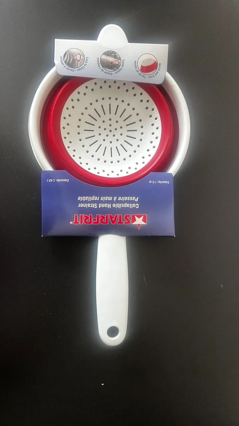 New Starfrit Collapsible Hand Strainer thumbnail