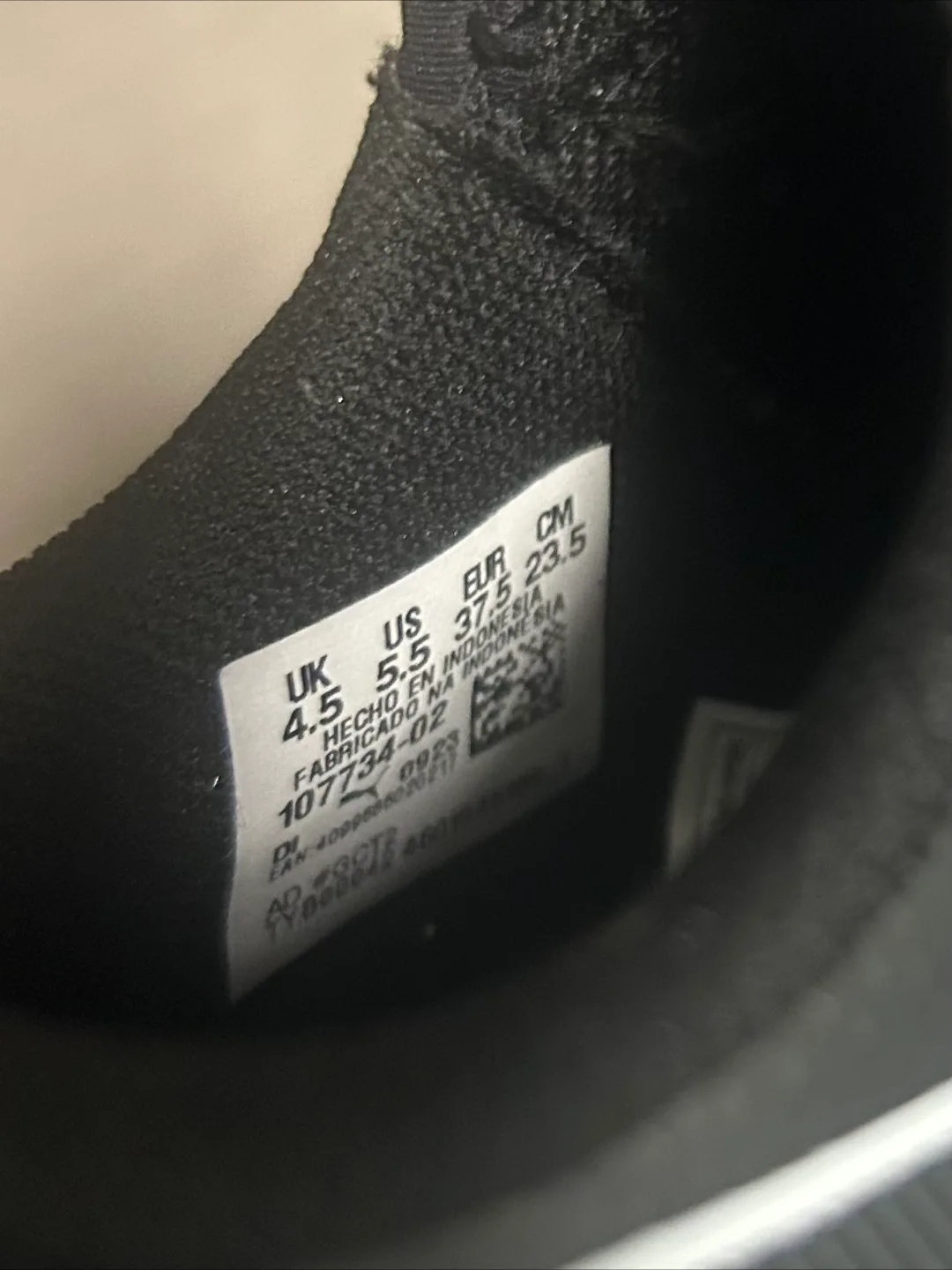 Puma Soccer Cleats - US 5.5 - Black - New in Box image indicator(5)