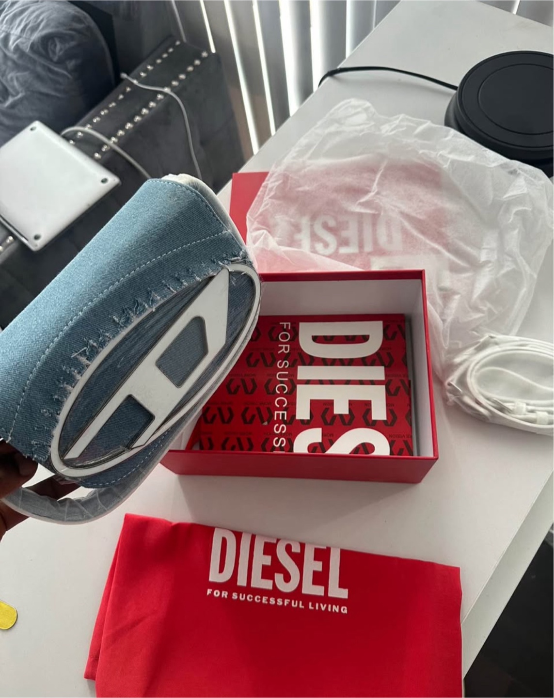 Diesel Denim 1DR XS Bag, Like New! - photo 3