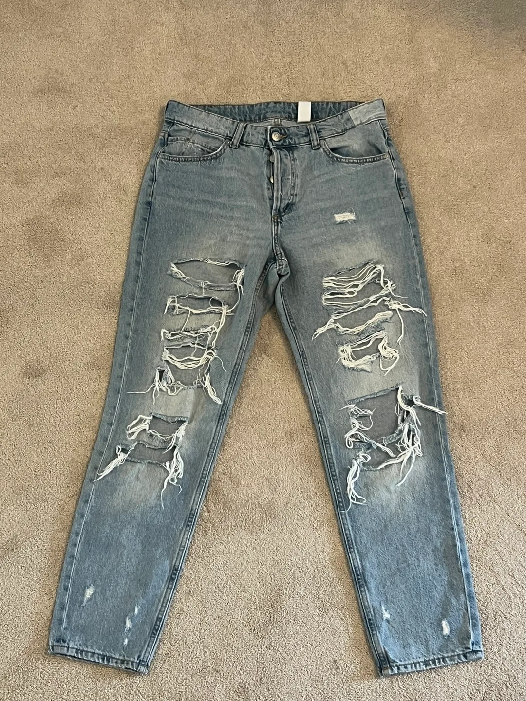 Ripped Denim Jeans thumbnail