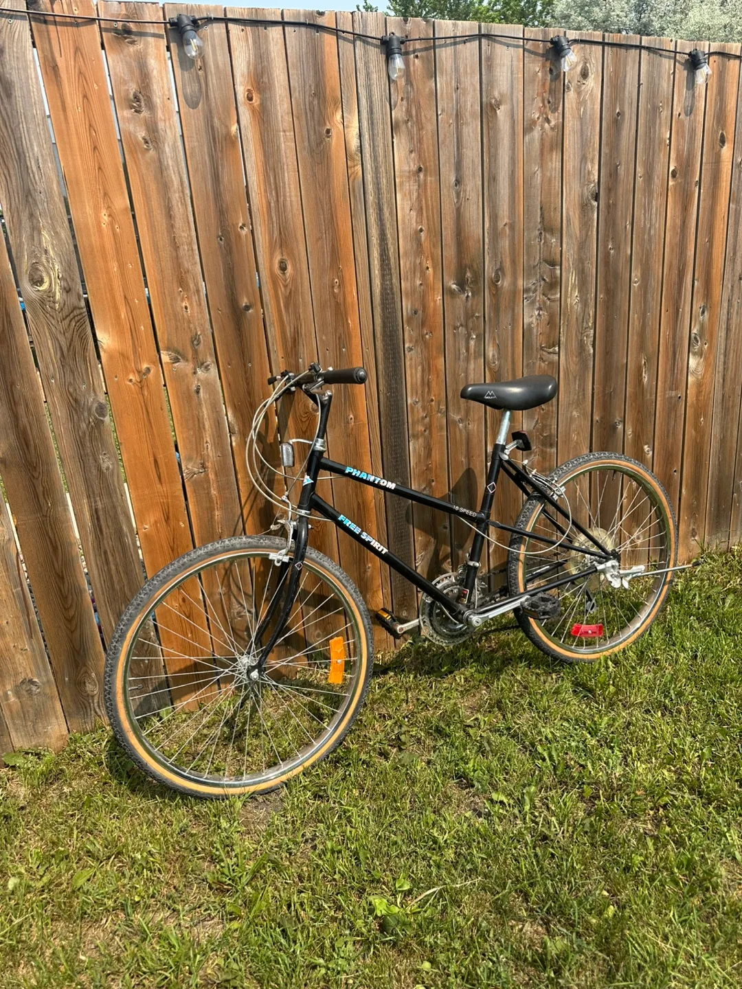 Bike Free Spirit Phantom 18 Speed Bike Black thumbnail