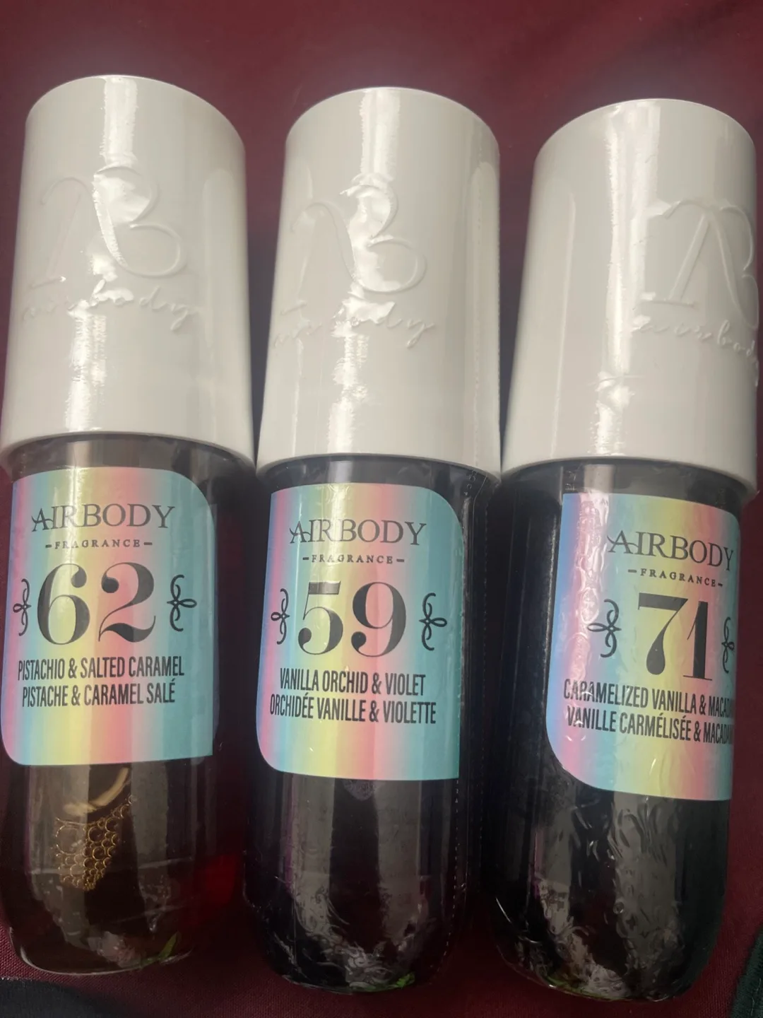 Body Fragrance Mist Set - 62, 59, 71 thumbnail