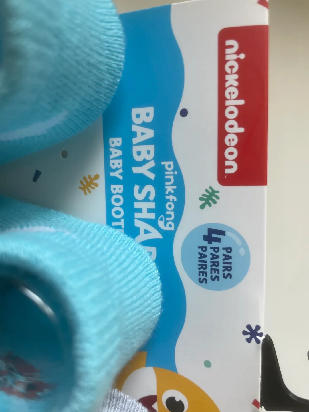 Nickelodeon Baby Shark Booties, Size 18-24 Months image indicator(2)