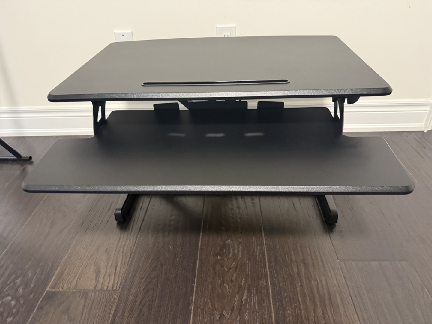 Black Standing Desk Riser - photo 2