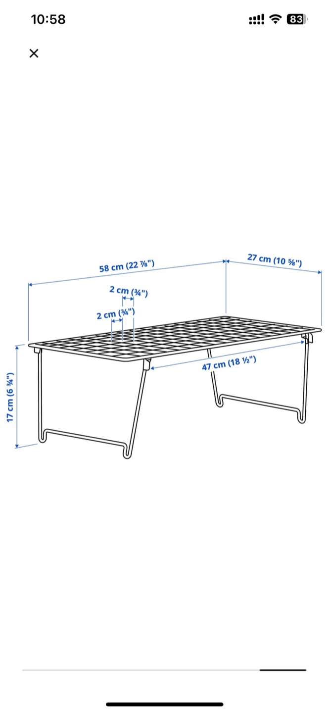 IKEA  Shoe Shelf+ shoes tray(gray) - photo 4