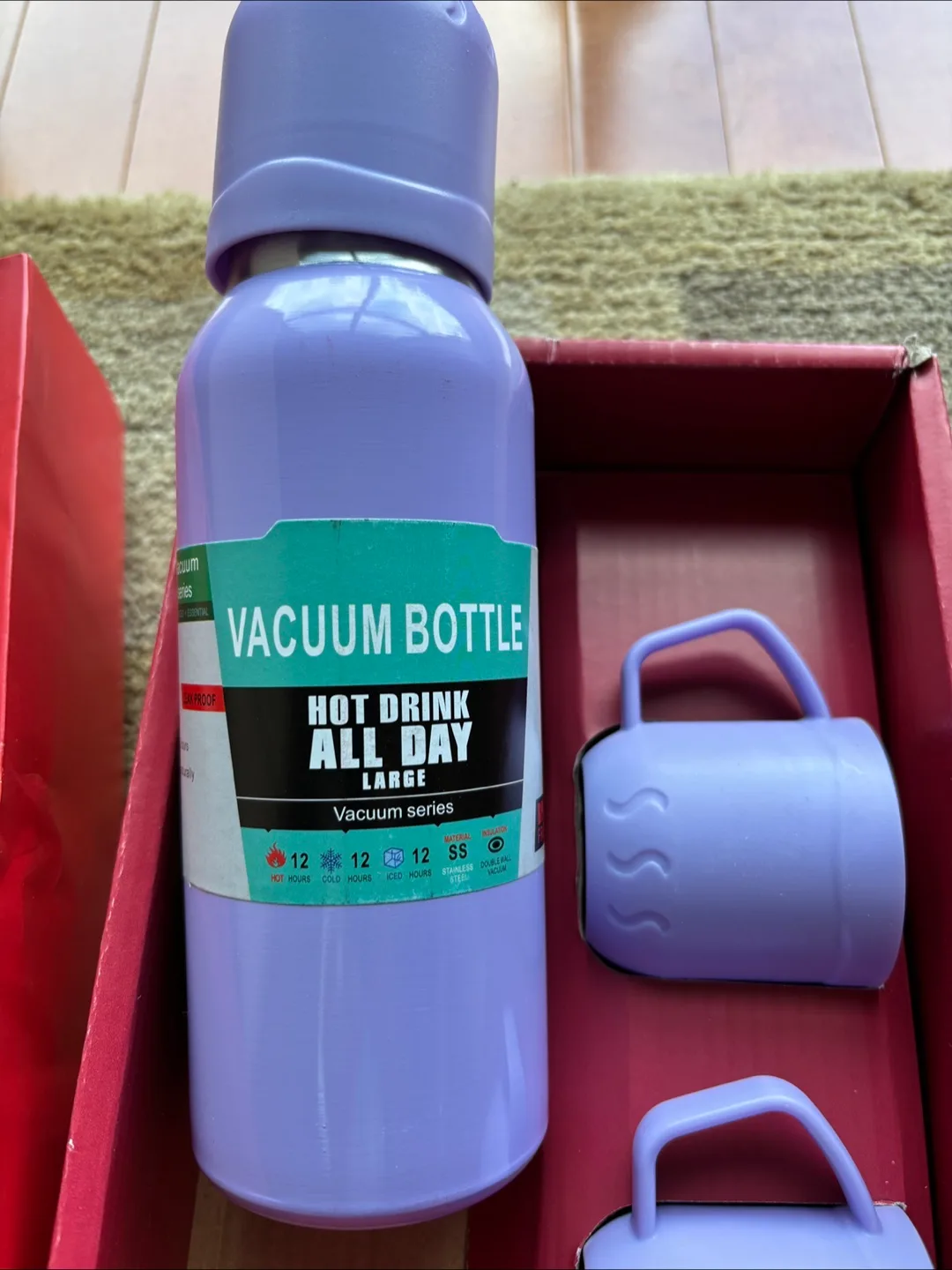 Vacuum Flask Set - Lilac image indicator(2)