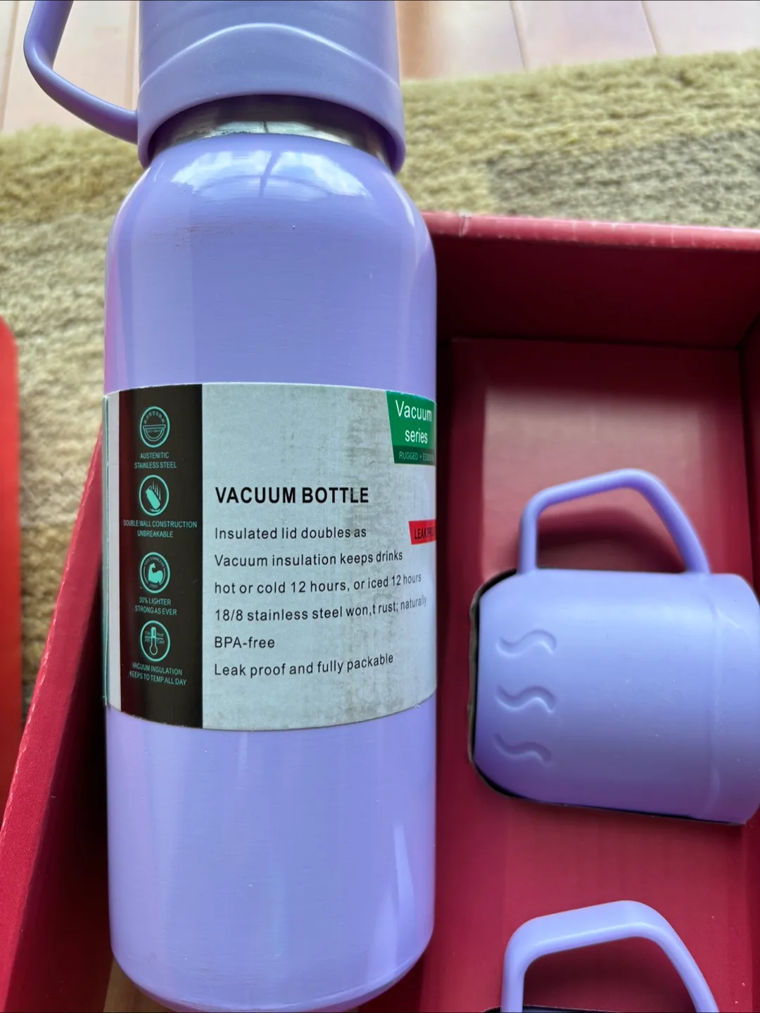 Vacuum Flask Set - Lilac image indicator(3)