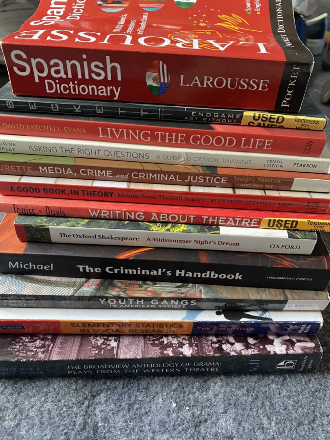 Mixed Lot of Textbooks & Books