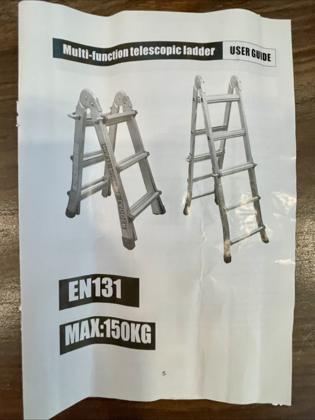 FREE Multi-function Telescopic Ladder - photo 3