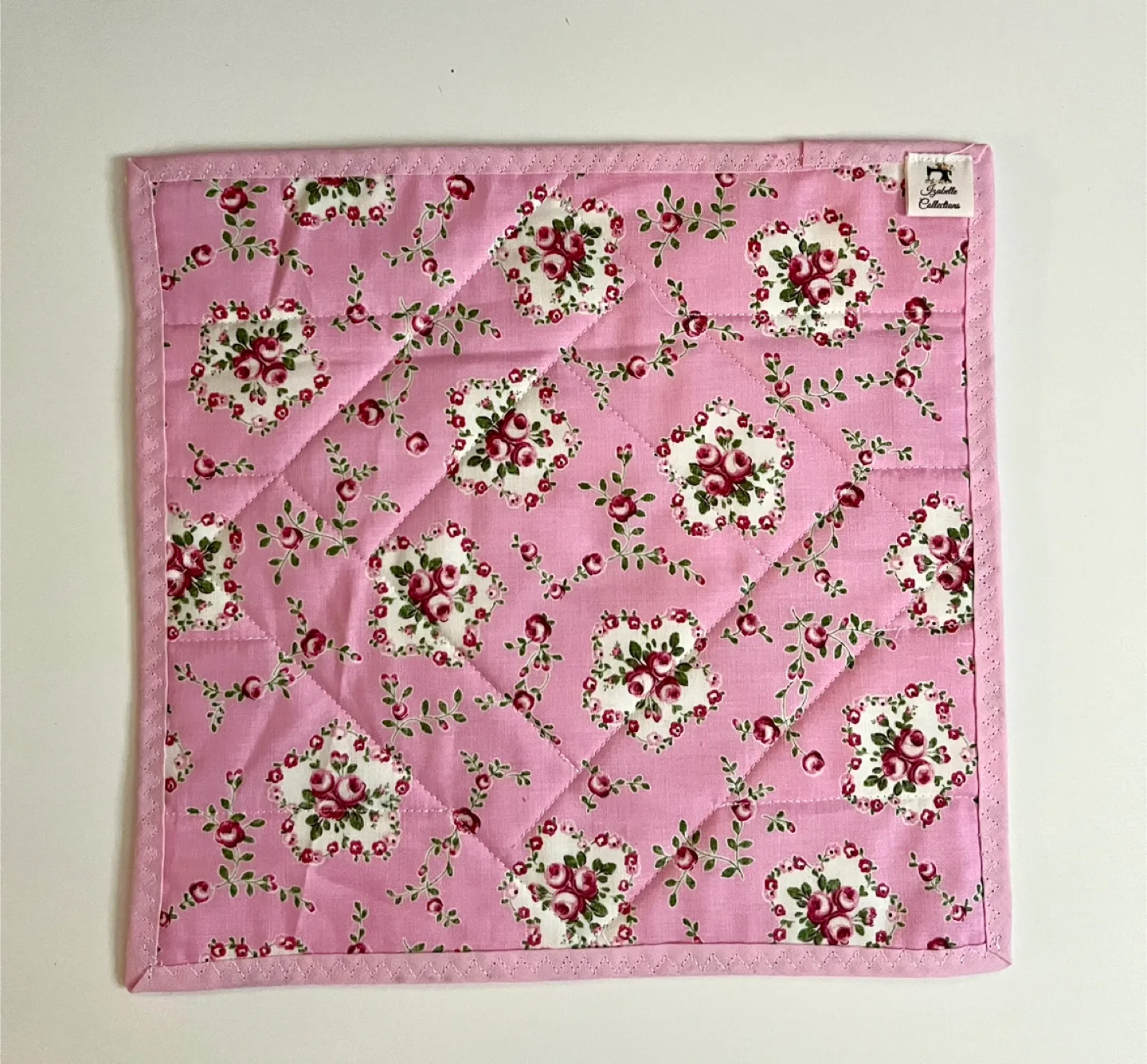 Handmade Quilted Hot Pad - Chicken Design image indicator(3)