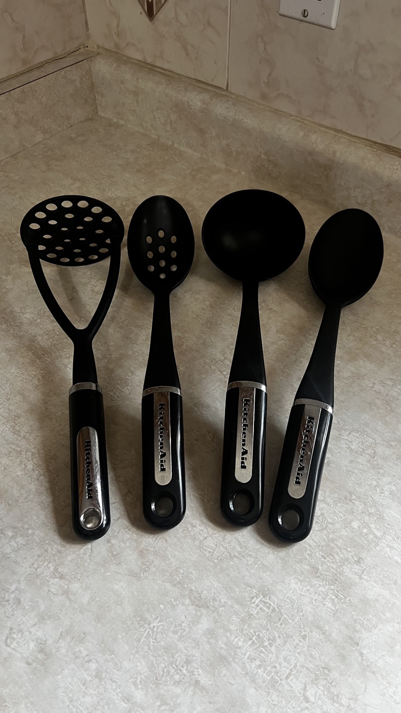 KitchenAid Black Kitchen Utensil Set