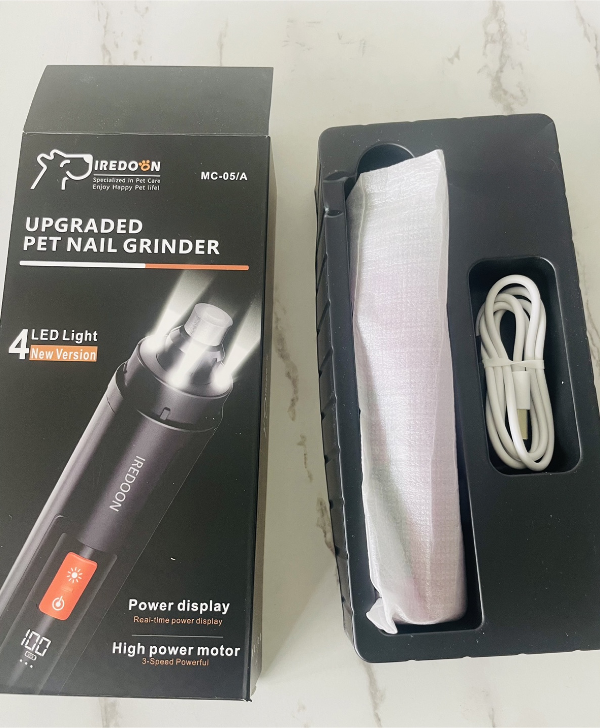 Iredoon Upgraded Pet Nail Grinder MC-05/A - photo 2