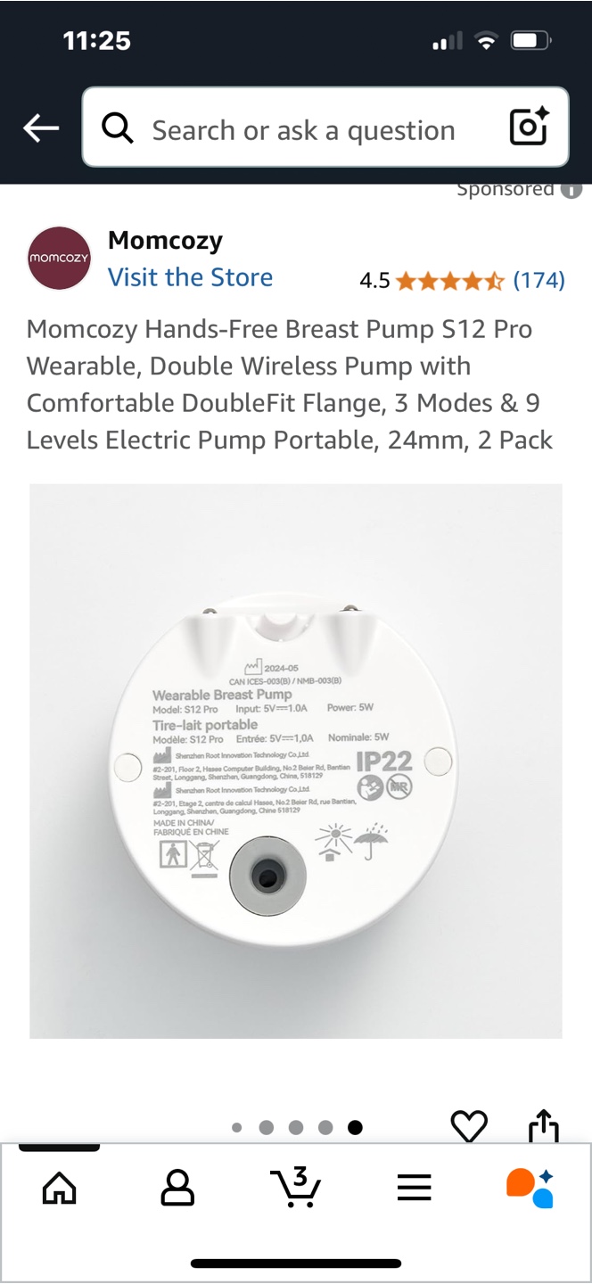 Momcozy S12 Pro Wearable Breast Pump - photo 5