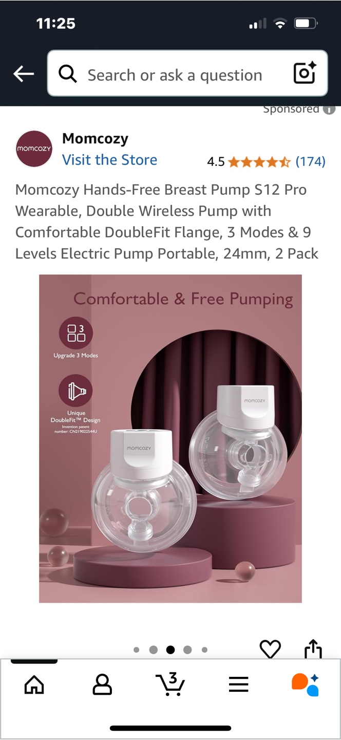 Momcozy S12 Pro Wearable Breast Pump - photo 2