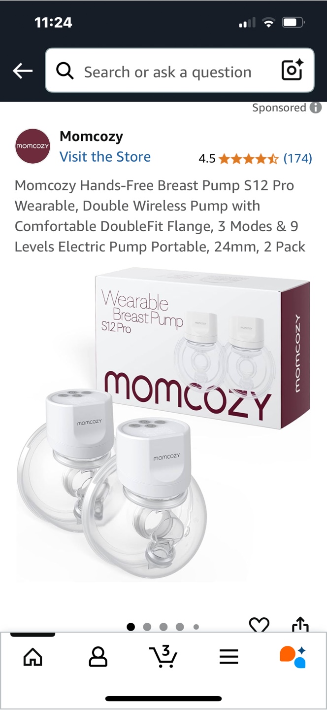 Momcozy S12 Pro Wearable Breast Pump