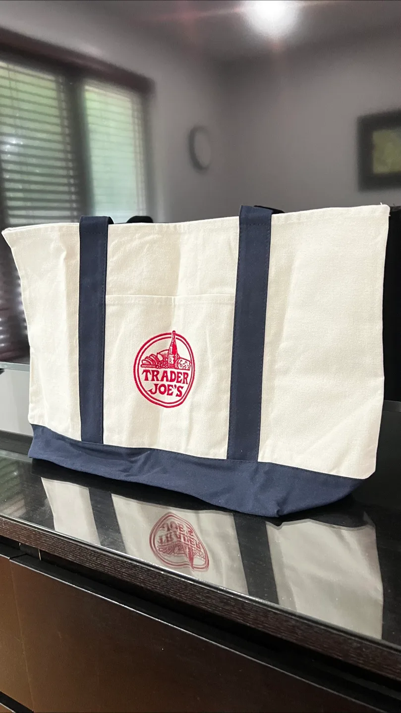 Trader Joe's Canvas Tote Bag thumbnail