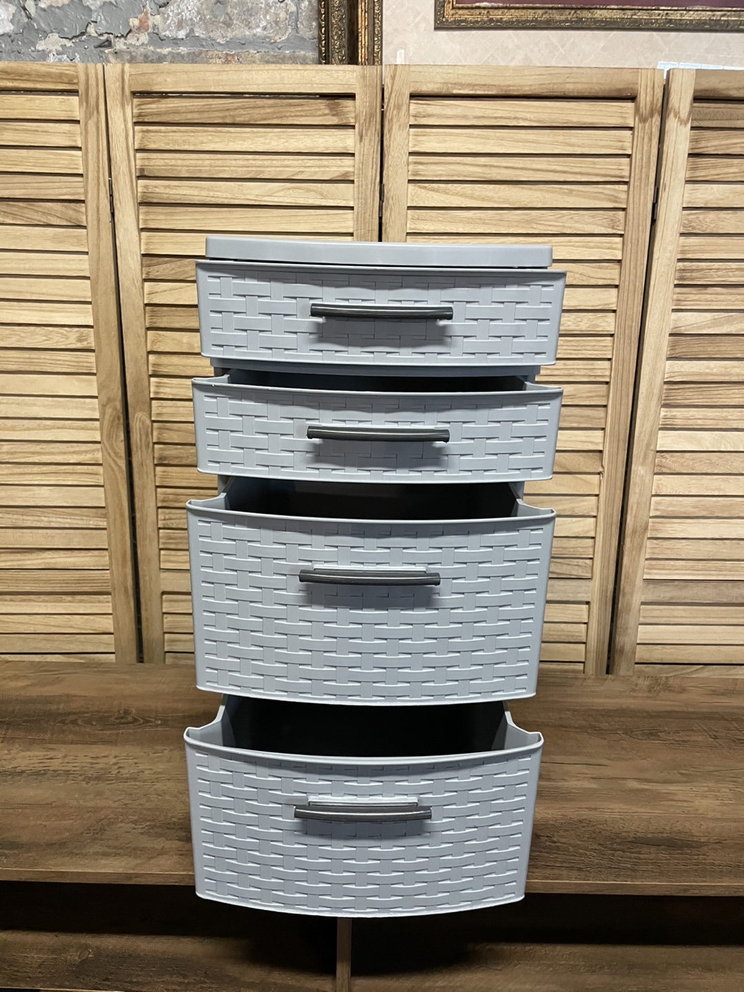 4-Drawer Plastic Storage - photo 3