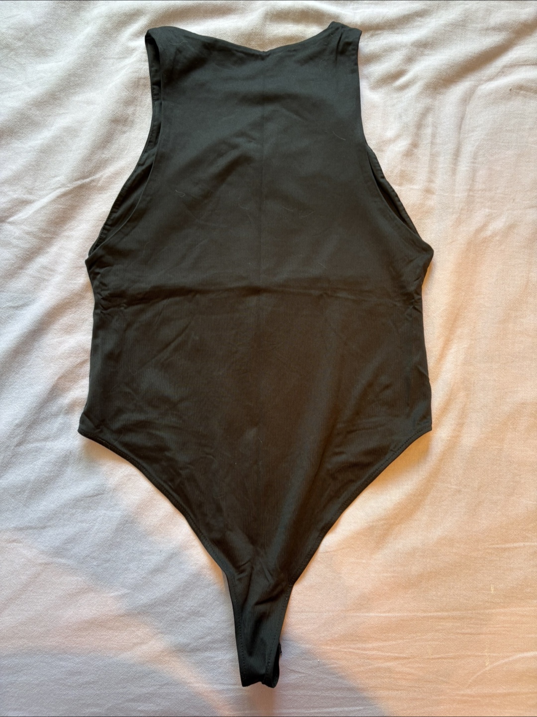 Zara Black Bodysuit Minimalist Design, Size L - photo 2