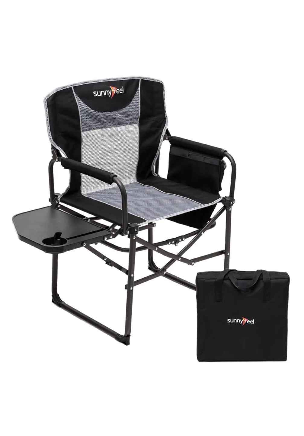 SunnyFeel AC3008F Camping Chair - Like New! thumbnail
