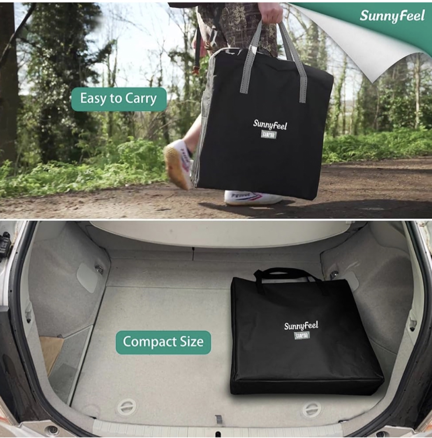 SunnyFeel AC3008F Camping Chair - Like New! - photo 4