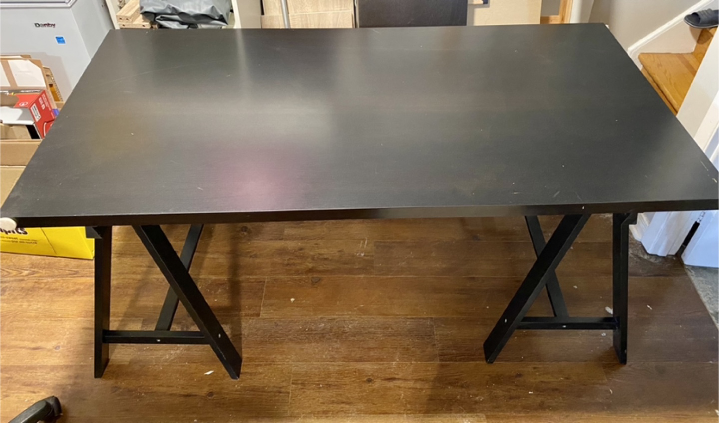 Black ikea table