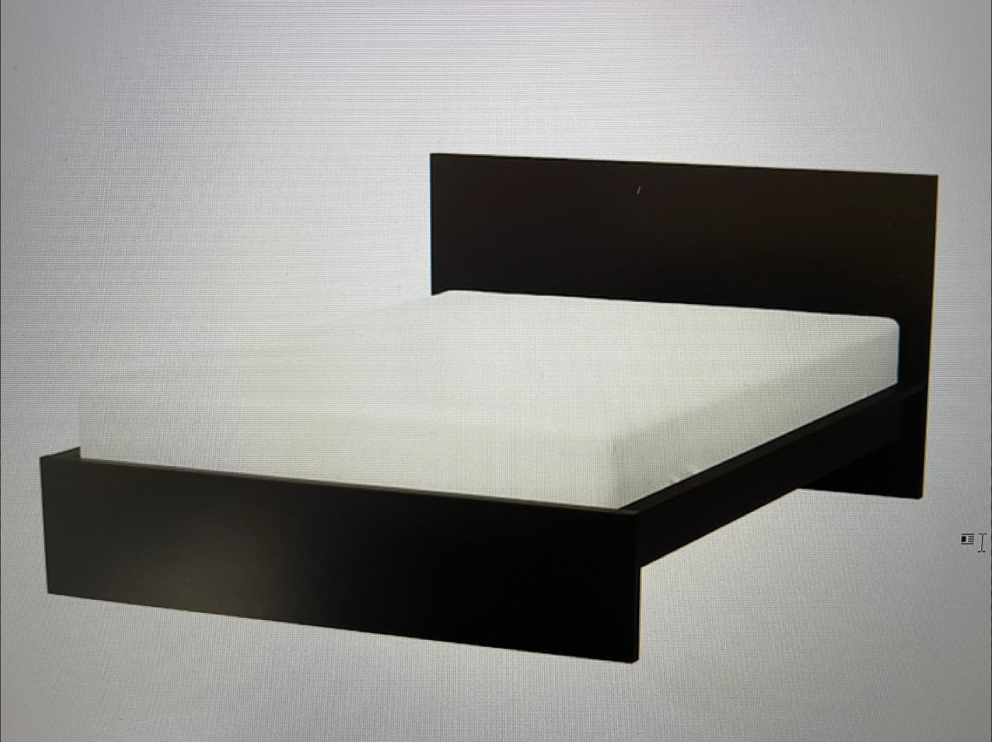 IKEA Malm Queen Bed Frame - Dark Brown - photo 3
