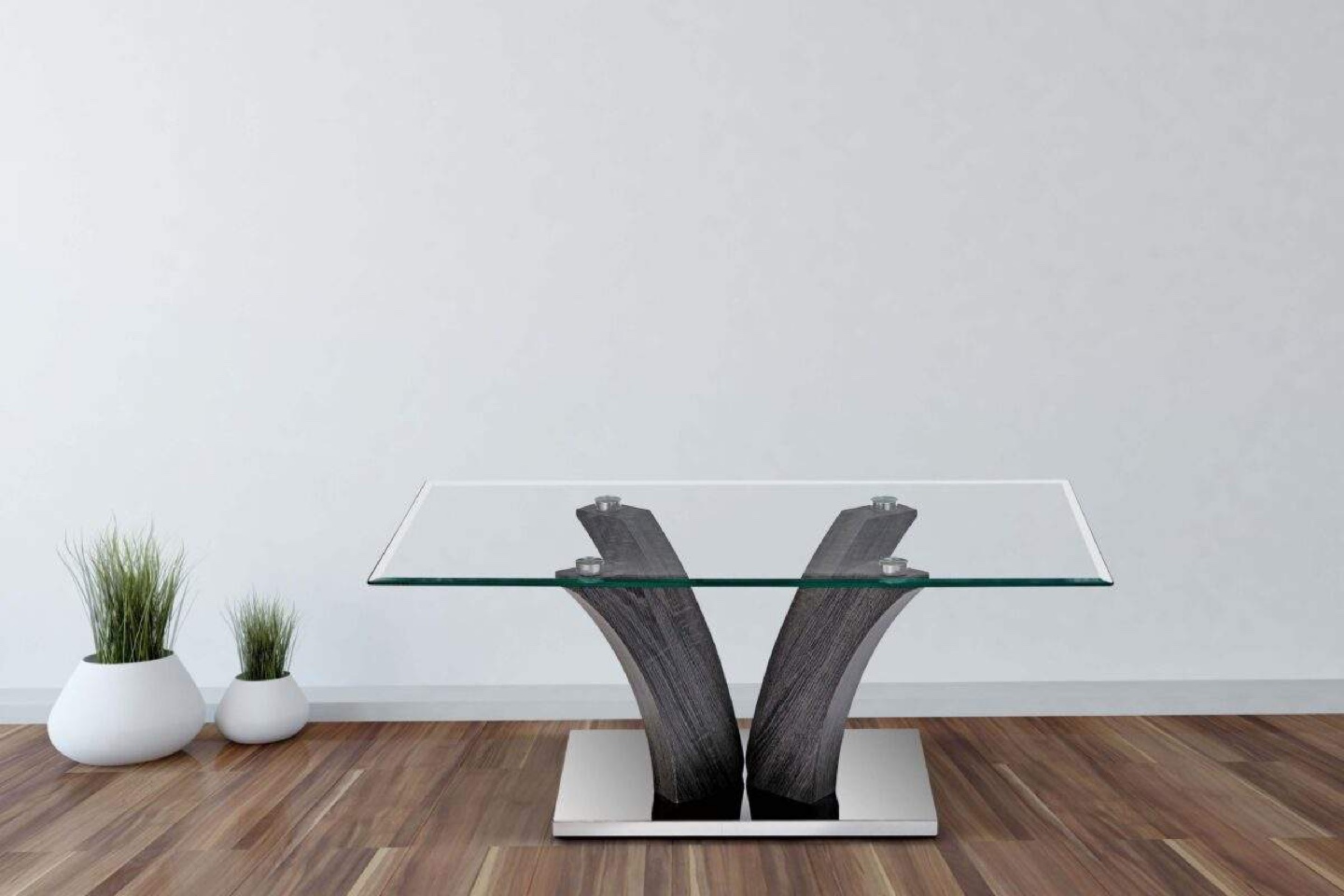 GLASS COFFEE TABLE - photo 3