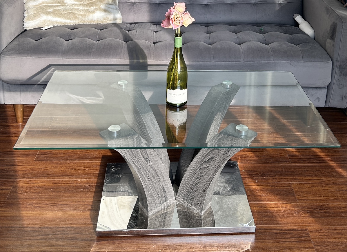 GLASS COFFEE TABLE