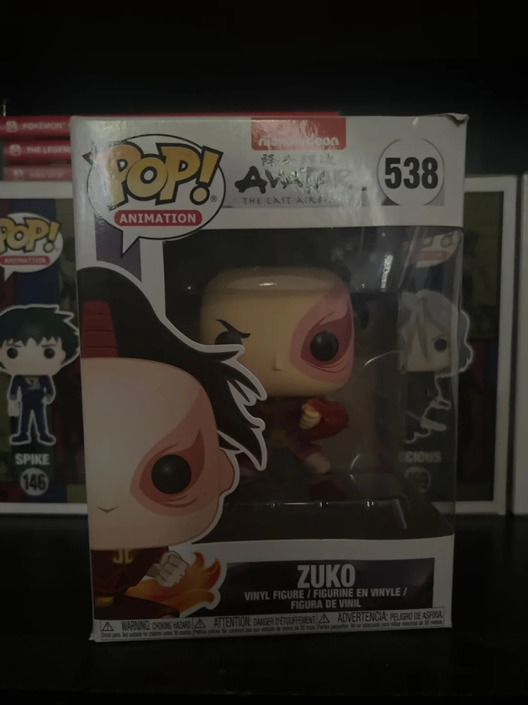 Funko POP! Animation Avatar Zuko #538 Vinyl Figure thumbnail