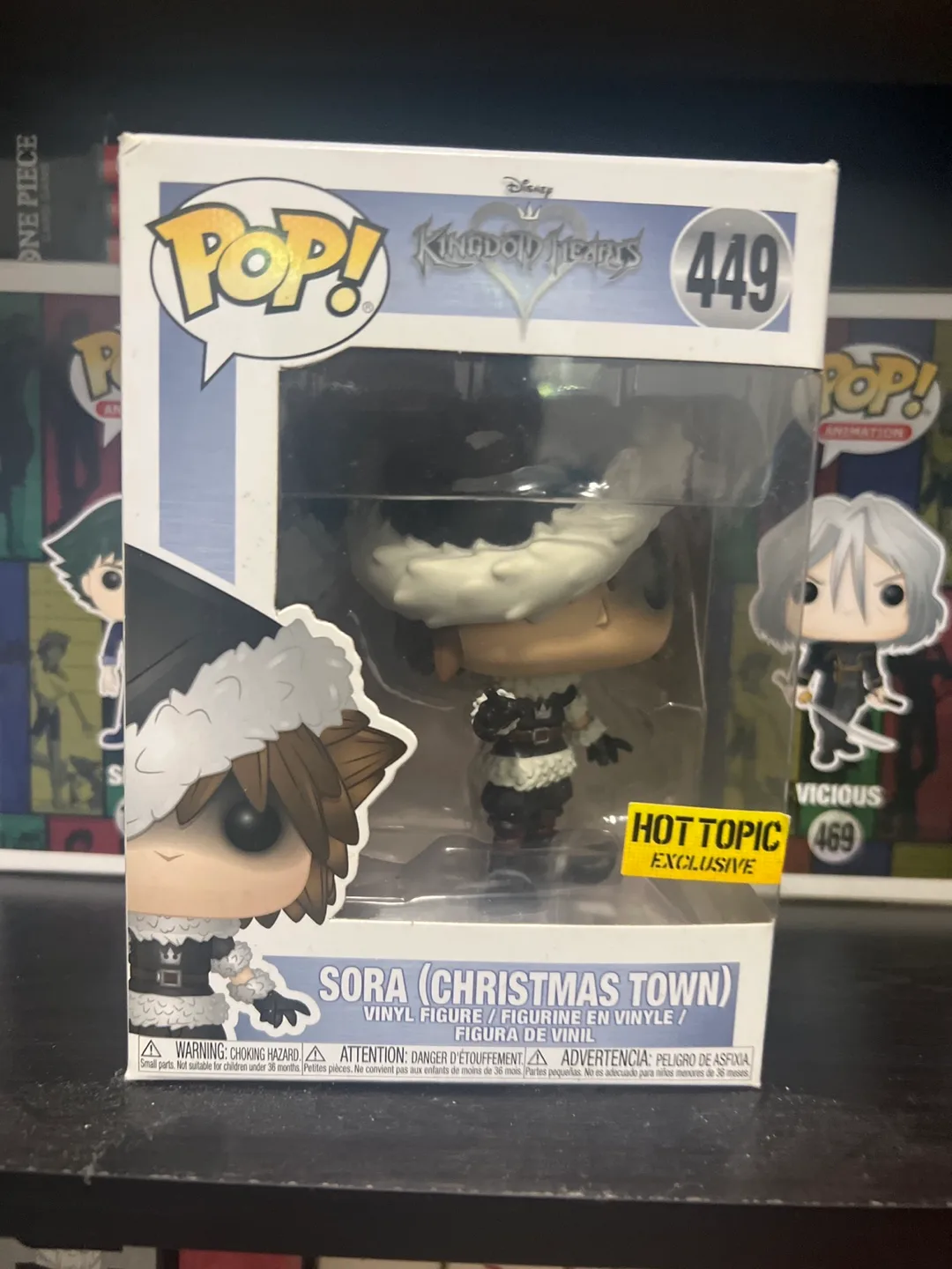 Funko Pop! Disney Kingdom Hearts Sora (Christmas Town) thumbnail