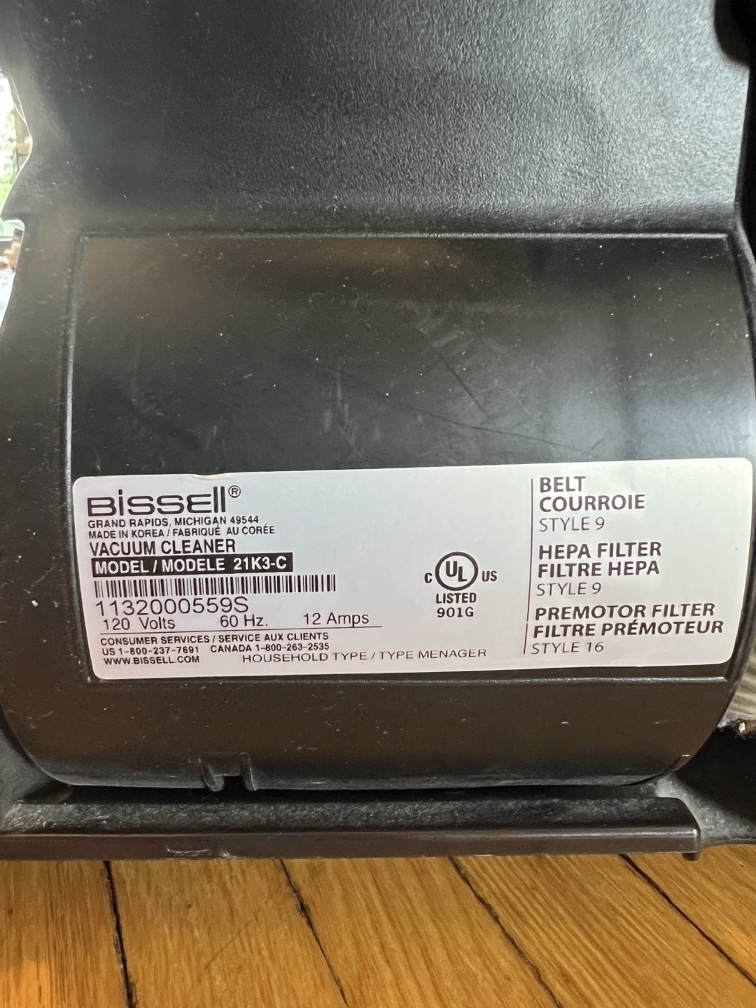 Bissell CleanView Helix Vacuum - photo 3