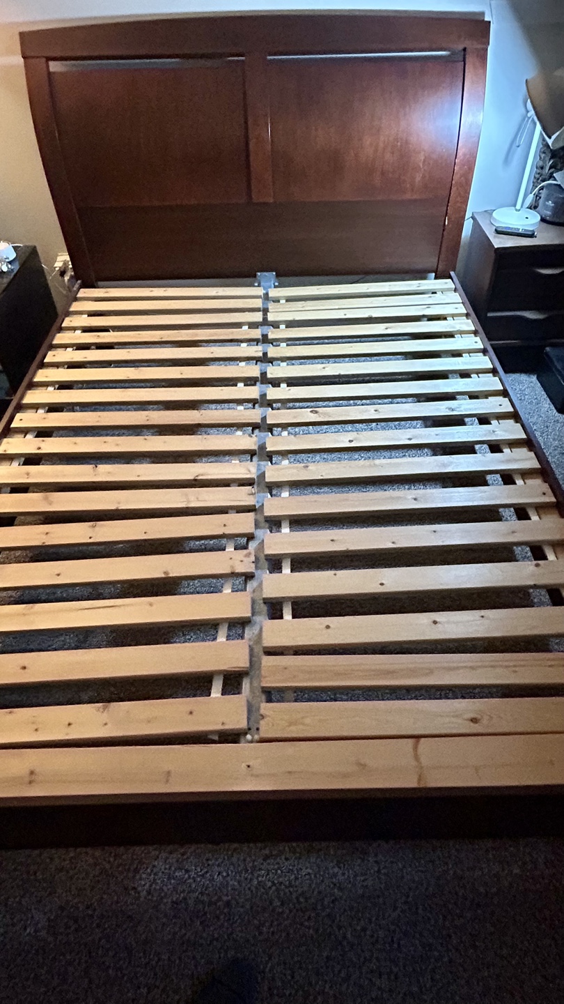 FREE Queen size bed frame - Made in Canada