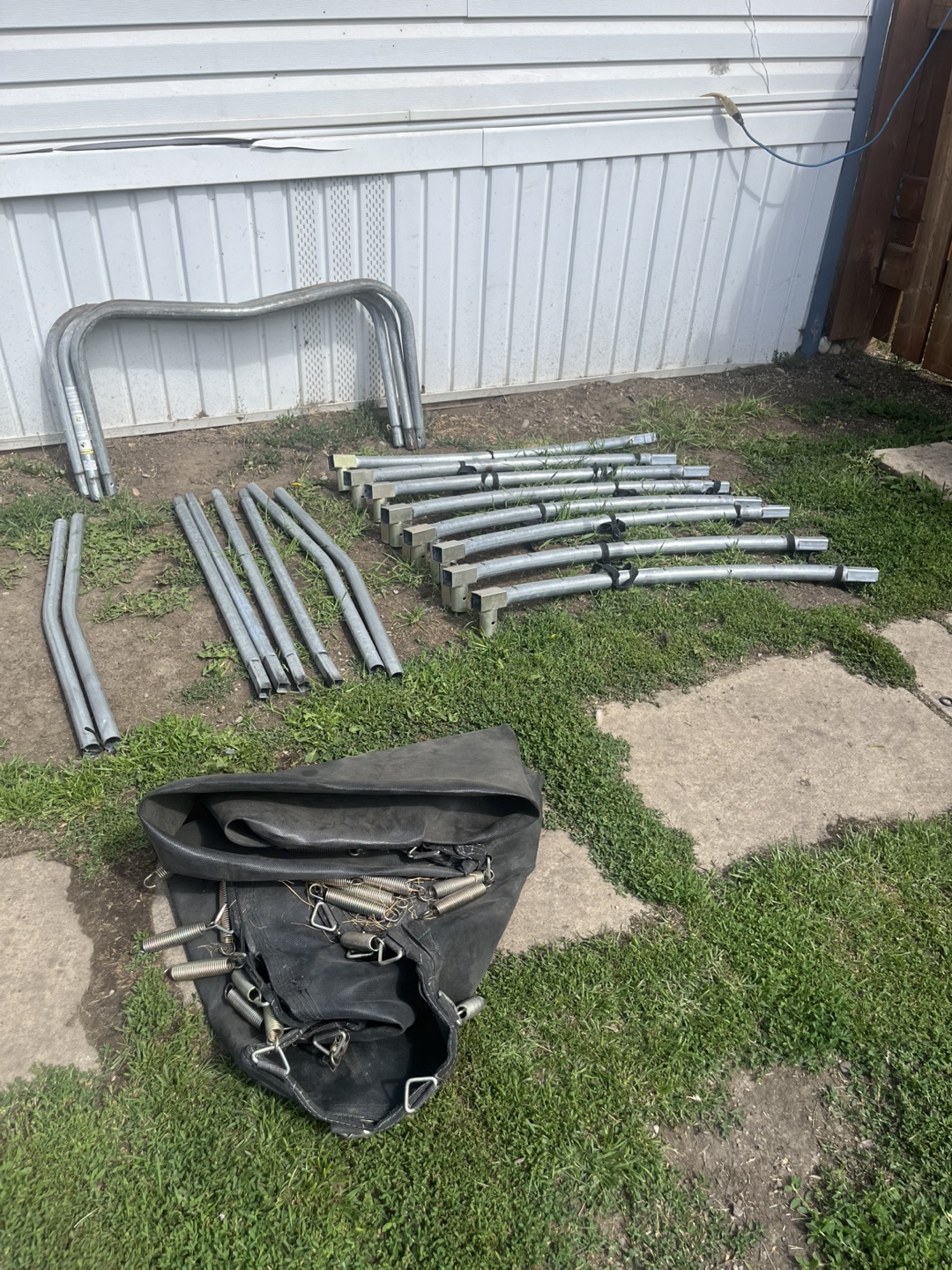 Trampoline - Disassembled