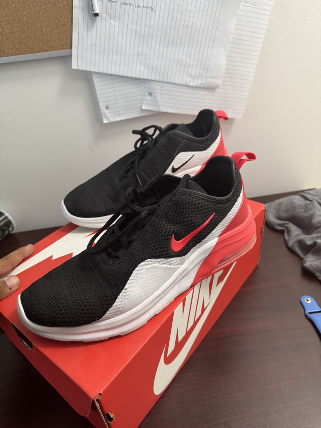 Nike AQ00266-005 Black/Red US 10 - photo 2