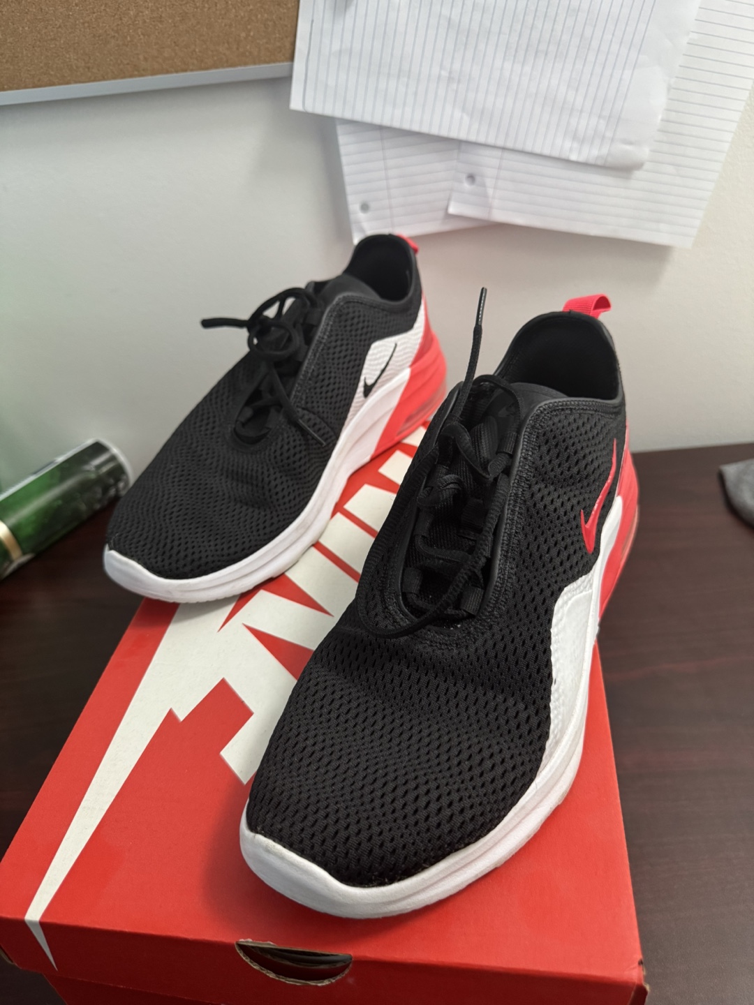 Nike AQ00266-005 Black/Red US 10 - photo 3