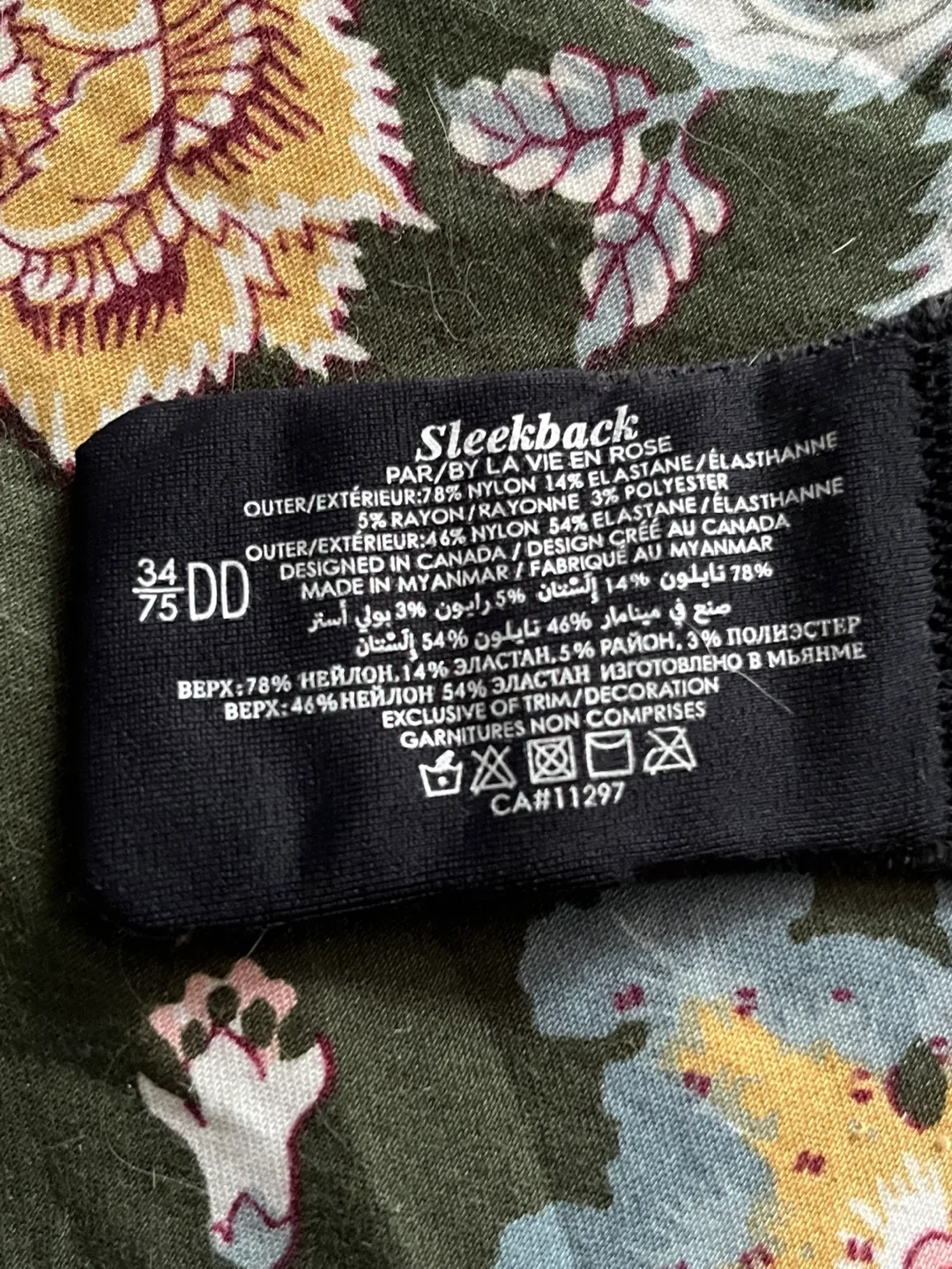 Sleekback Bra - Size 34DD image indicator(4)