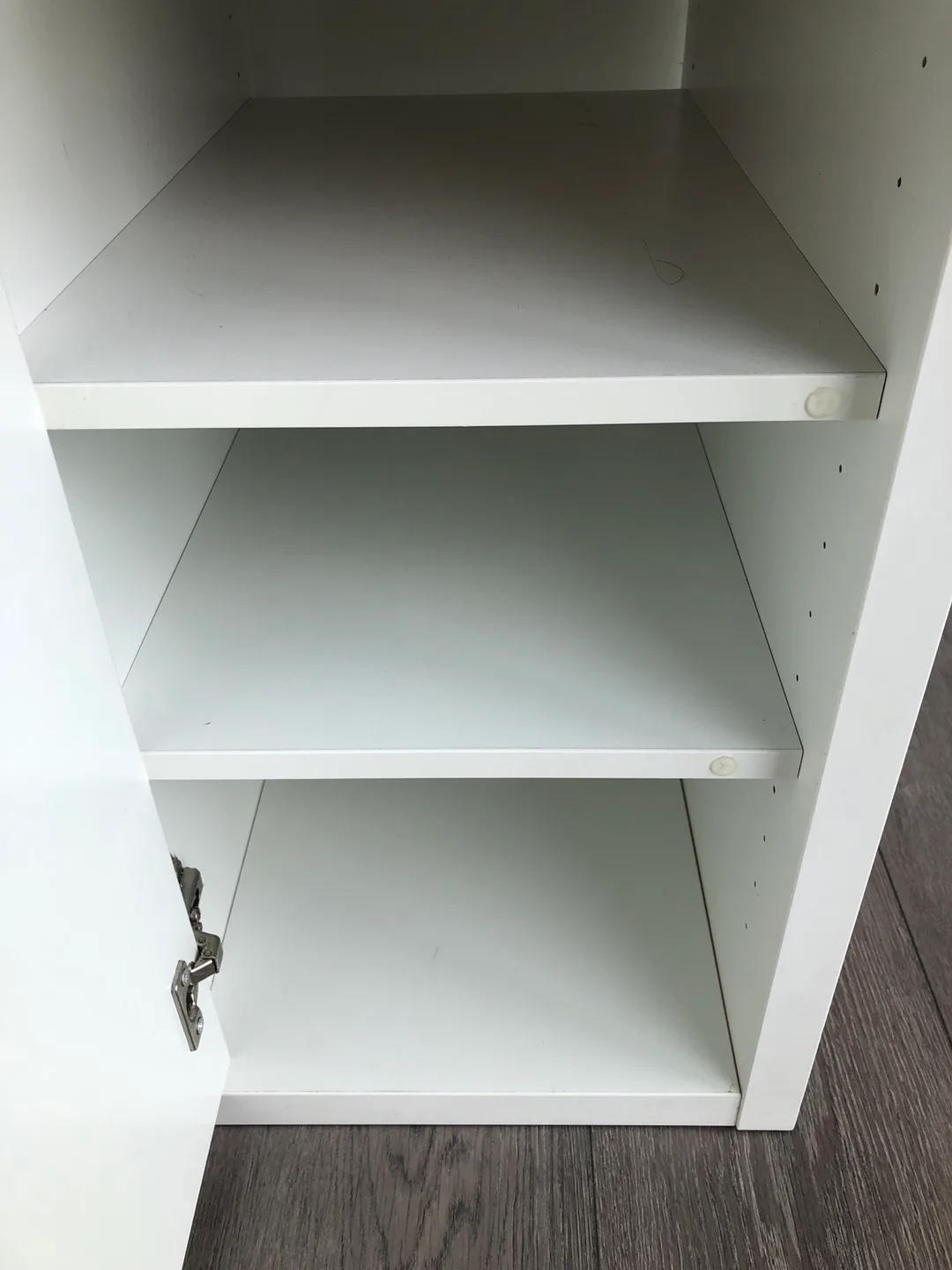 IKEA White Desk with Drawer and Cabinet image indicator(2)