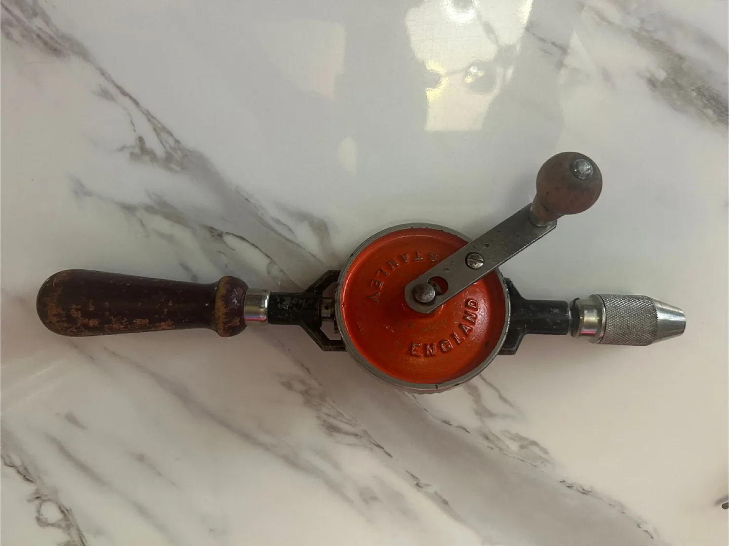 Vintage Stanley Hand Drill - England thumbnail