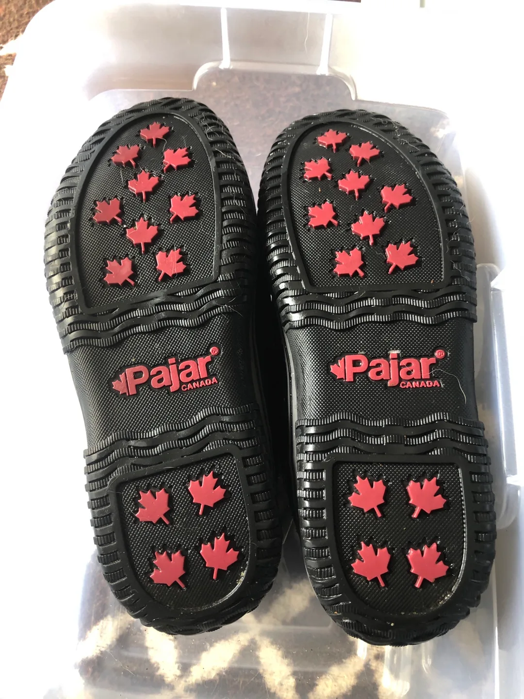 Pajar Black Leather Ankle Boots image indicator(8)