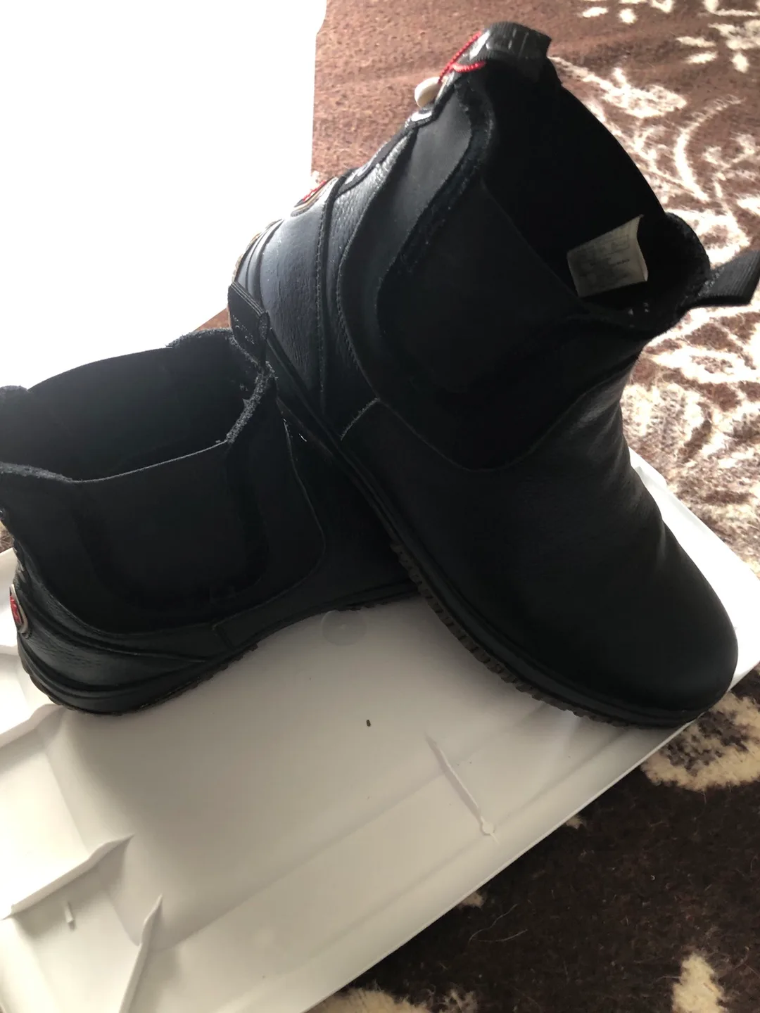 Pajar Waterproof Black Ankle Boots size 10 image indicator(5)