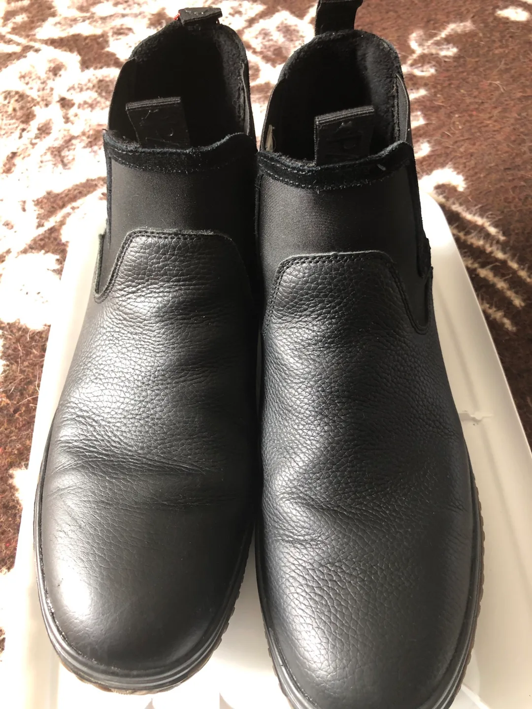 Pajar Waterproof Black Ankle Boots size 10 image indicator(2)