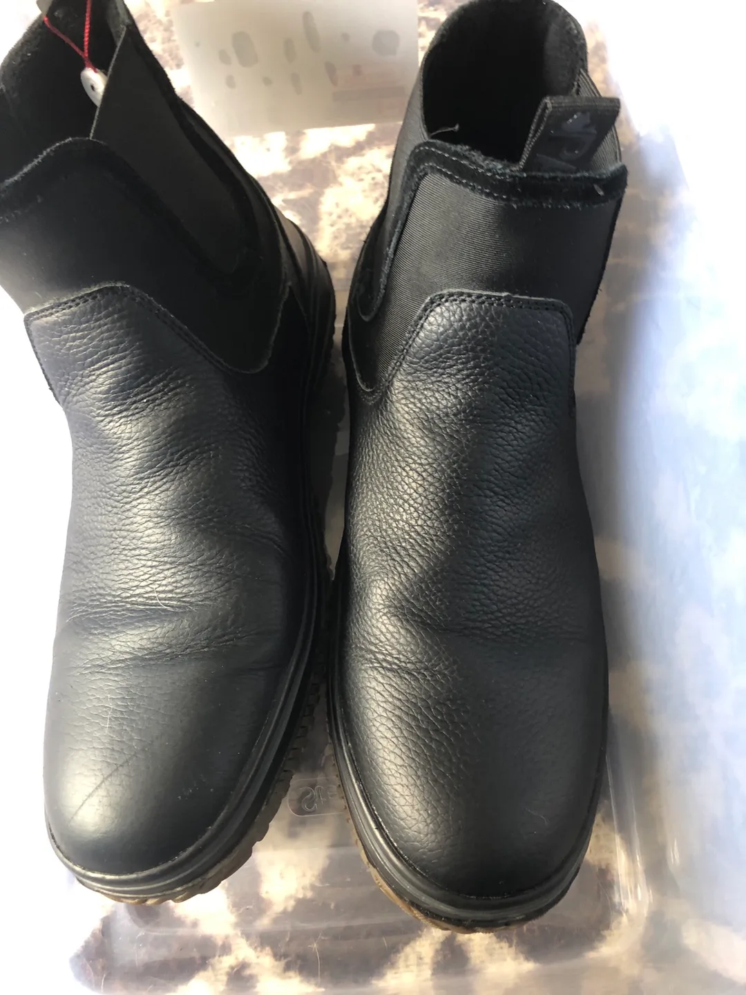 Pajar Waterproof Black Ankle Boots size 10 image indicator(7)