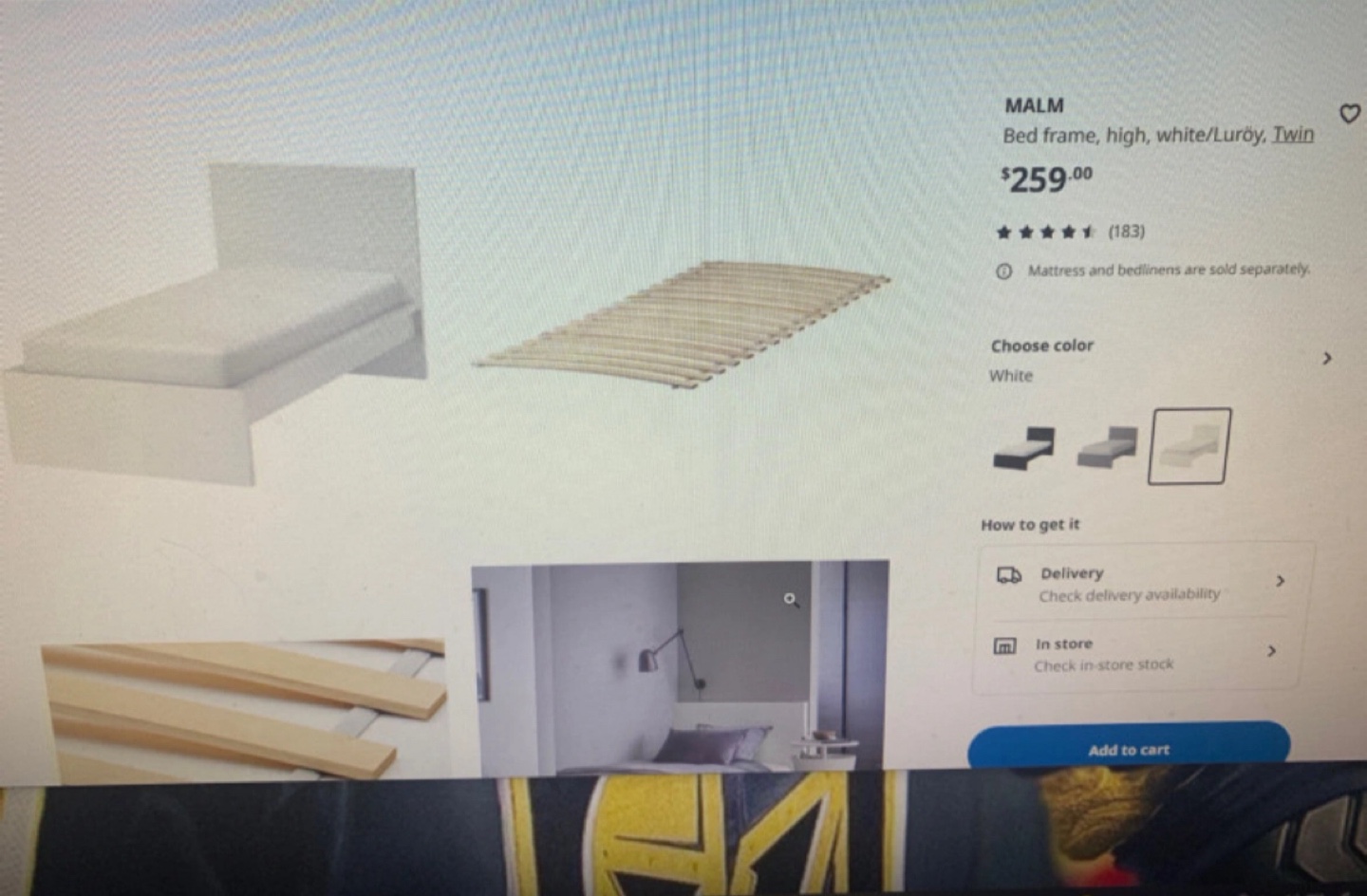 IKEA Malm Twin Bedframe - photo 3